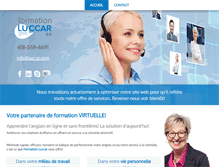 Tablet Screenshot of luccar.com